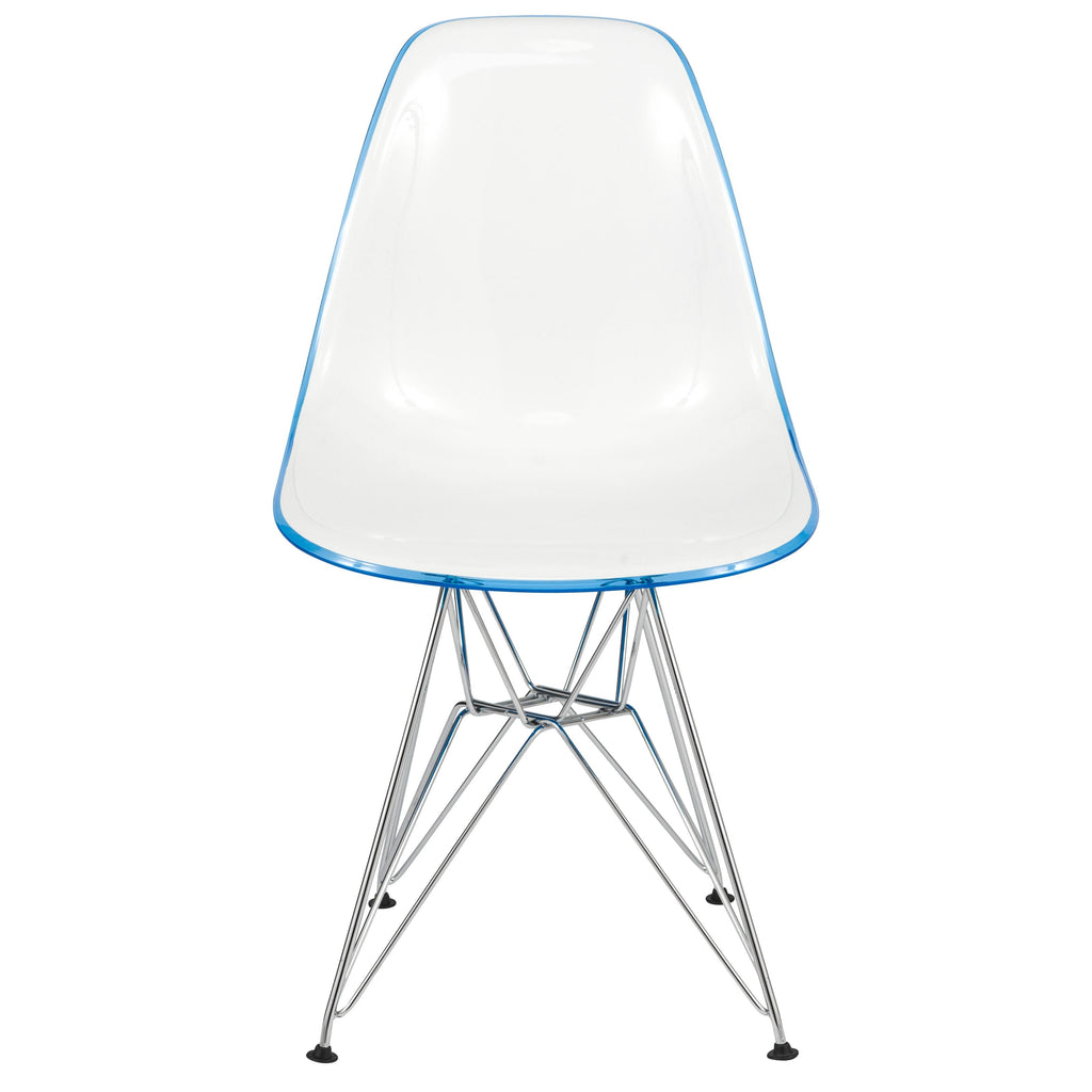 White Blue Dining Chair G736999