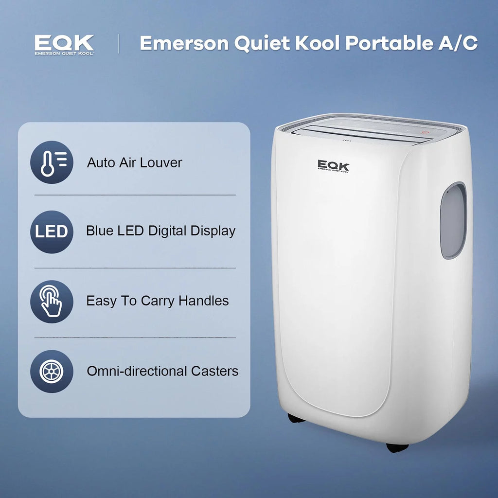 6,000 BTU Portable Air Conditioner, White A3329