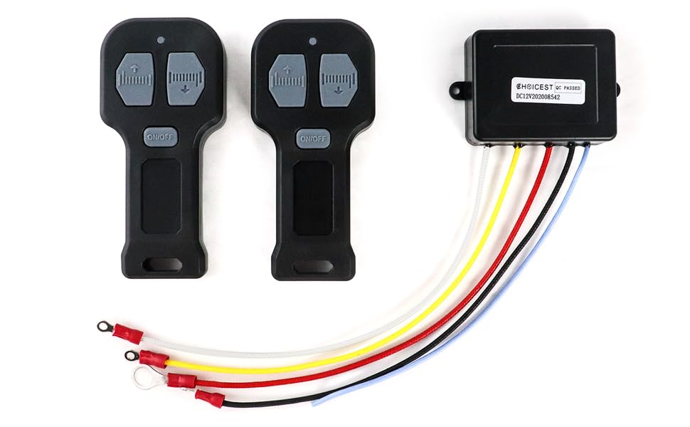 12V Wireless Winch Remote Control 2 Pack D9401