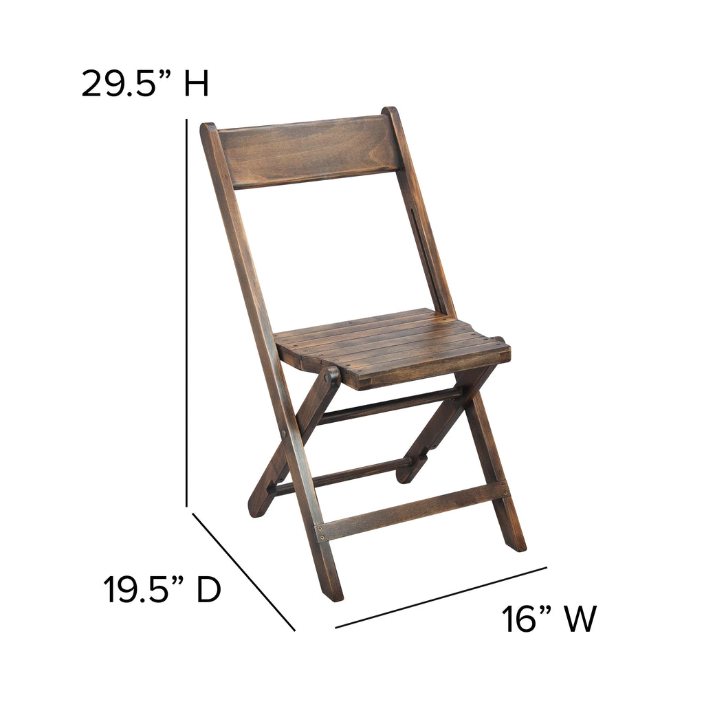 Folding Wood Chair Set of 4 X960
