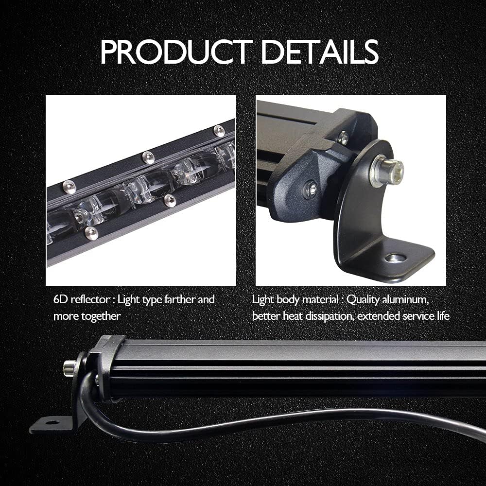 32 inch 150W Single Row LED Light Bar P837001
