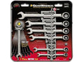 Metric Ratcheting Wrench Set, 7 Piece U5266