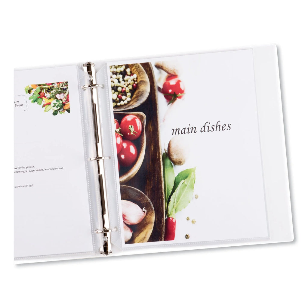 Letter Nonglare Poly Sheet Protectors, 200/Box Q3459