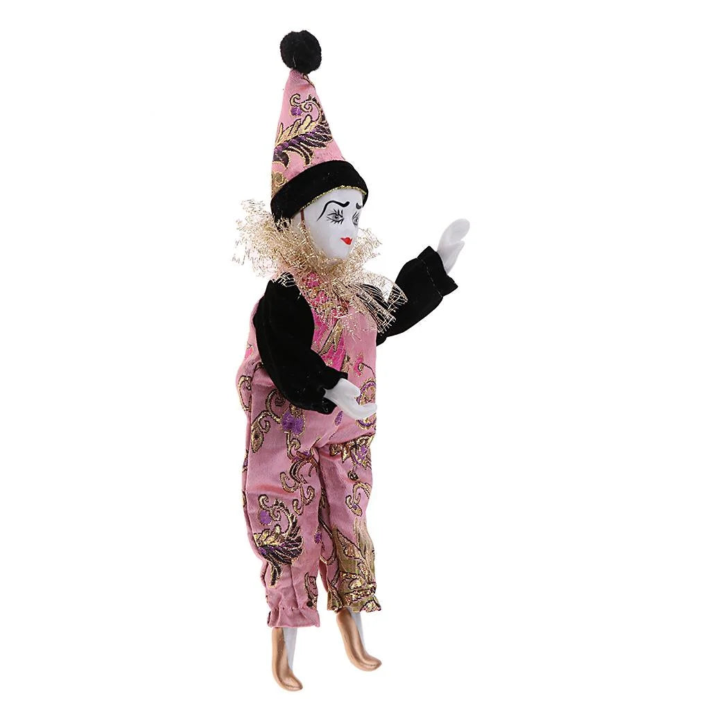 9 Inch Porcelain Doll Pink E132
