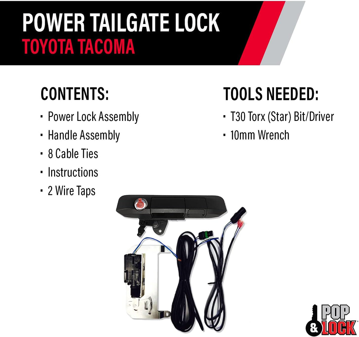 Black Power Tailgate Lock M566603
