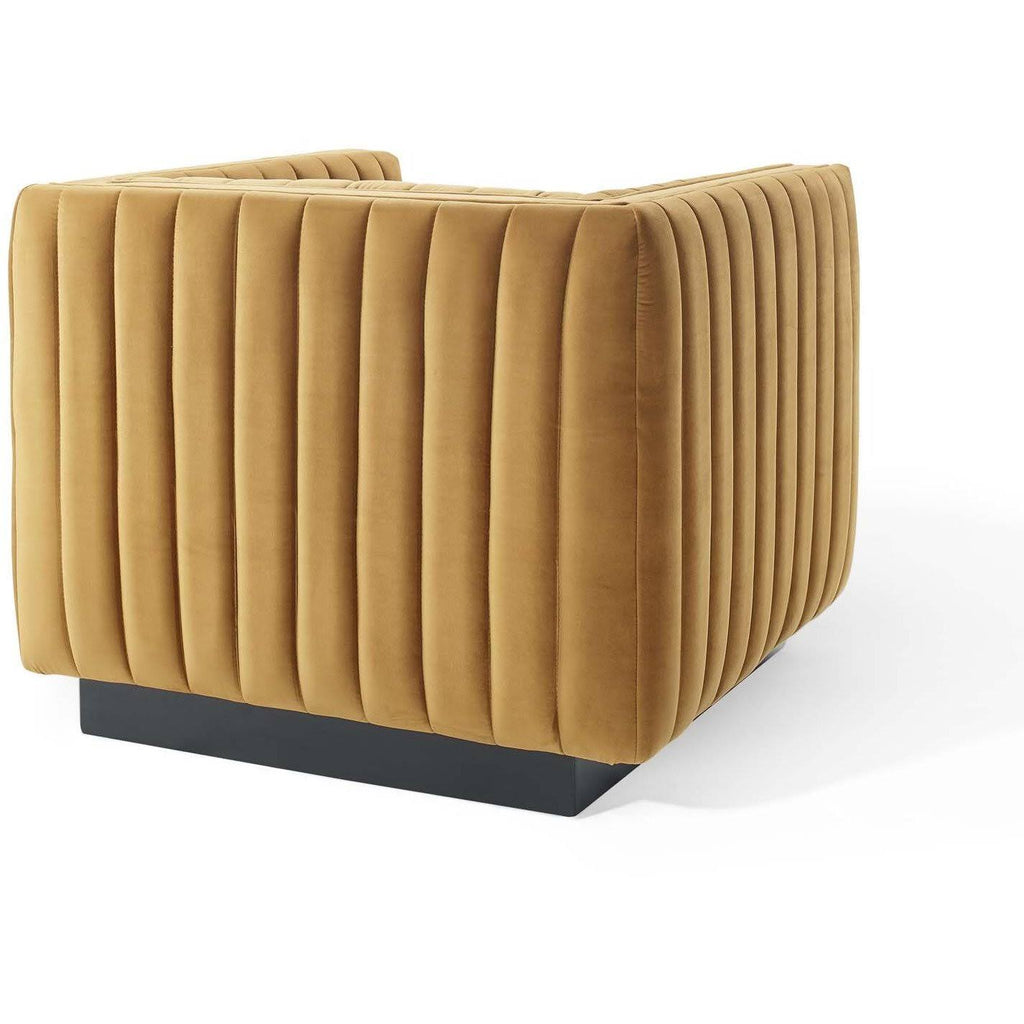 Emerald Performance Velvet Accent Armchair E571