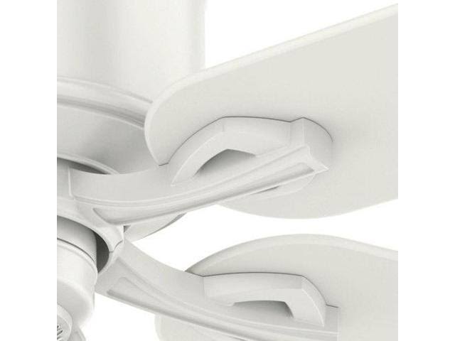 54 in. Fresh White Ceiling Fan I1536