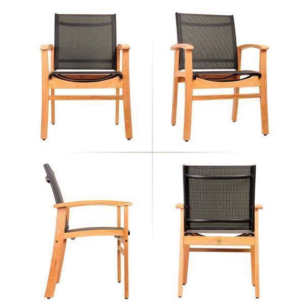 Teak Dining Armchair Set D24532