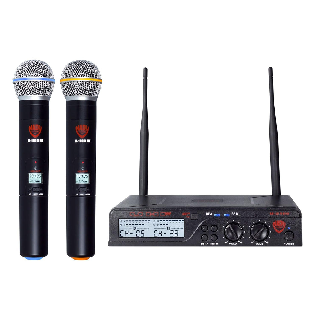 UHF Wireless Lavalier Microphone and Instrument/Guitar System L84741