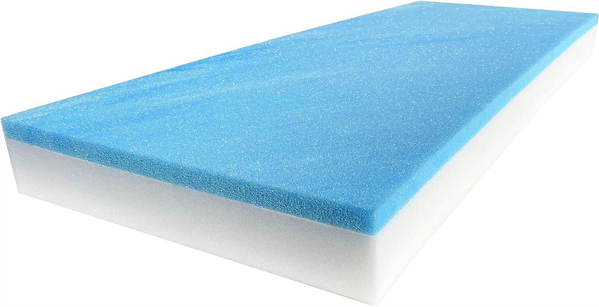 Cool Gel Memory Foam Bench Cushion Replacement Medium Firm J60837