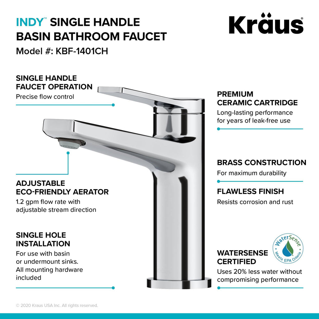 Brushed Gold Single Handle 2-Pack Bathroom Faucet G7194