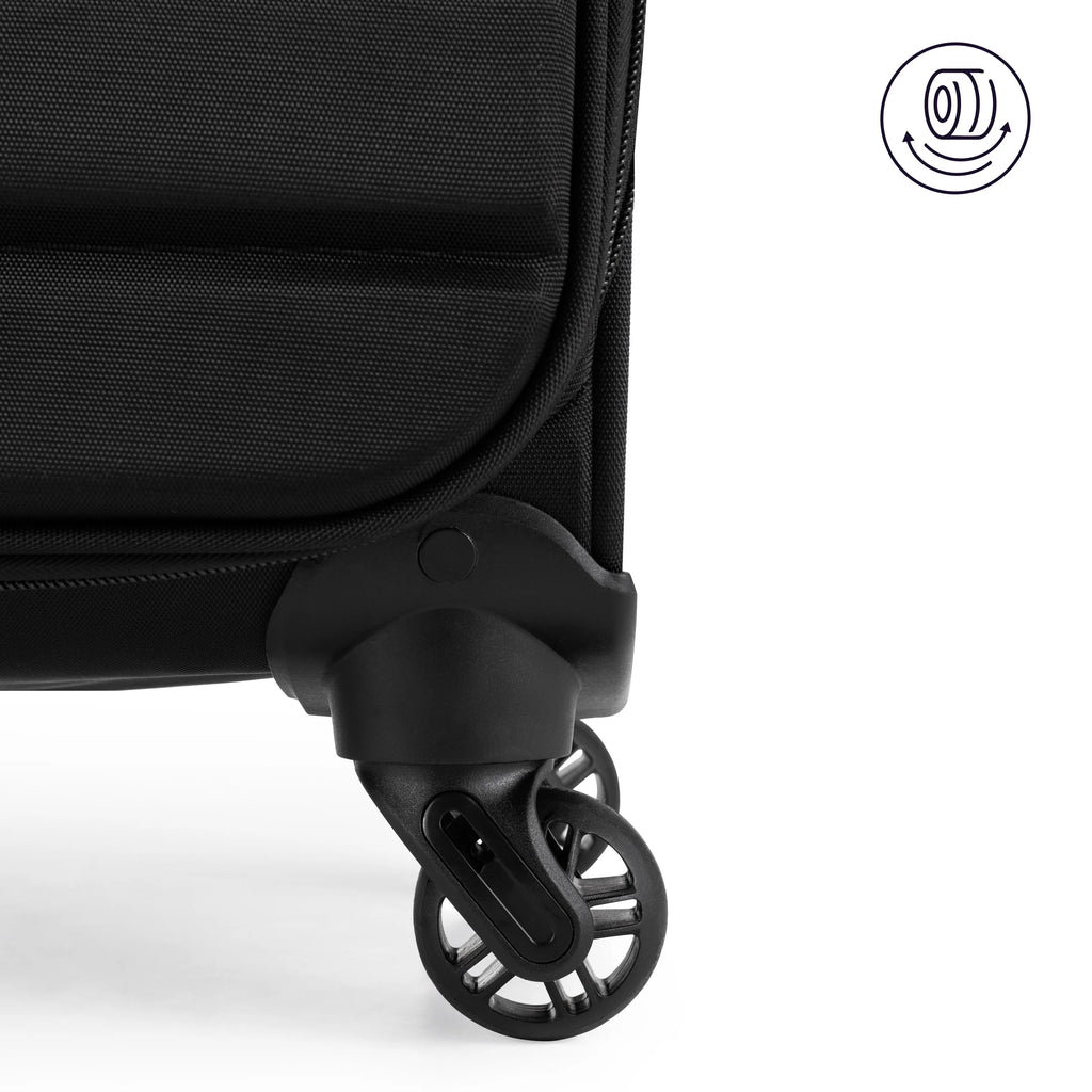 3-Piece Softside Luggage Set, Black G22821