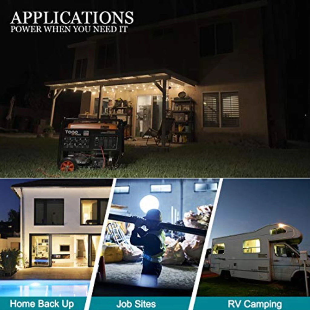 Portable Gasoline Powered Generator 8000 Watt H201