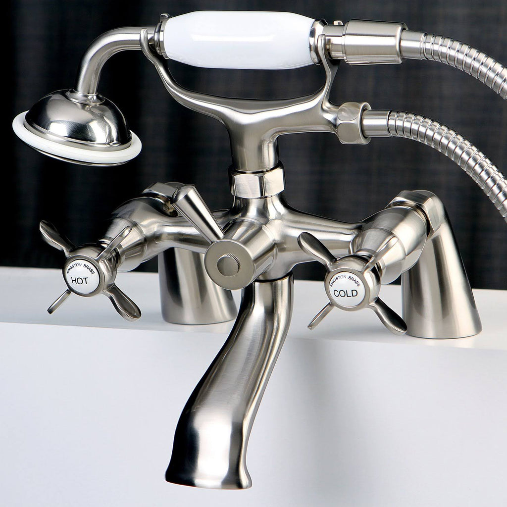 Chrome Clawfoot Tub Filler with Hand Shower D54769