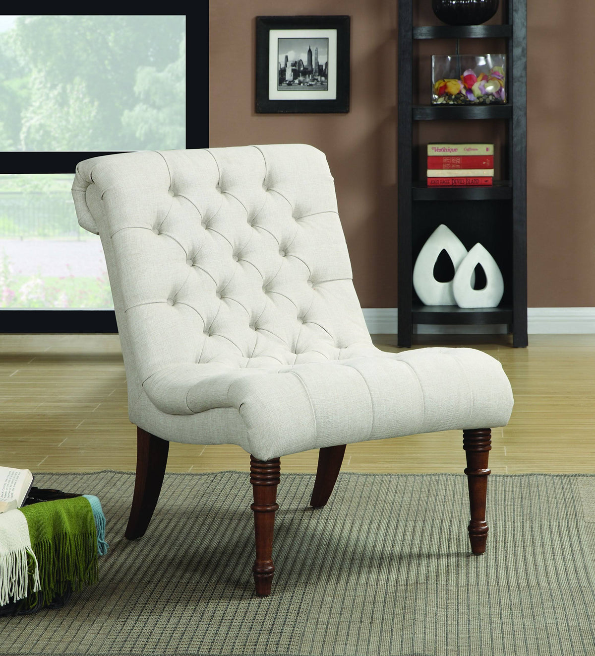 Oatmeal Accent Chair V63174