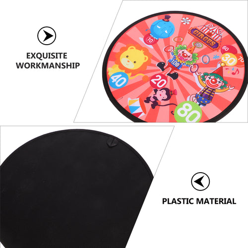 1 Set of Dart Board Game Kit with Sticky Balls H2056