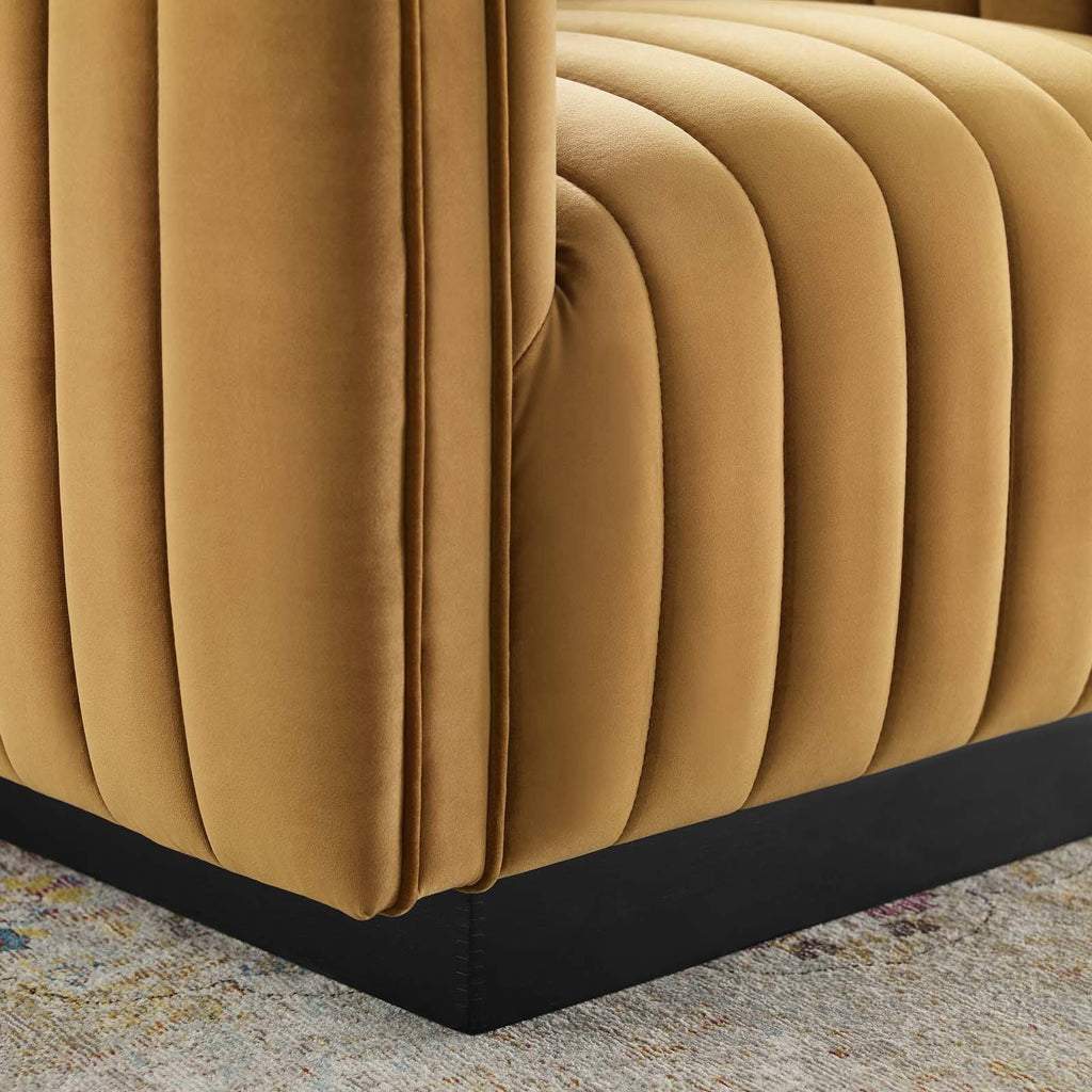 Emerald Performance Velvet Accent Armchair E571