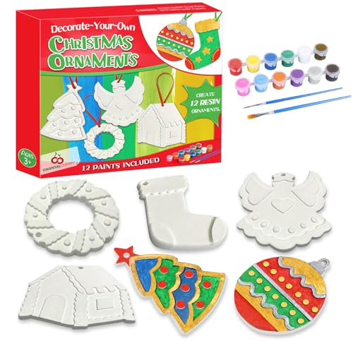 DIY Christmas Tree Decorations Resin Ornaments Kits O4946