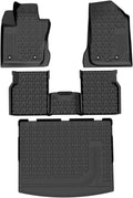 Durable TPE All Weather Floor Mats and Cargo Liners Set V749012