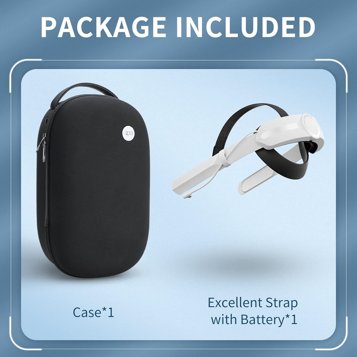 Elite Strap with Battery and Carrying Case for Oculus Quest 2 - Black M120641
