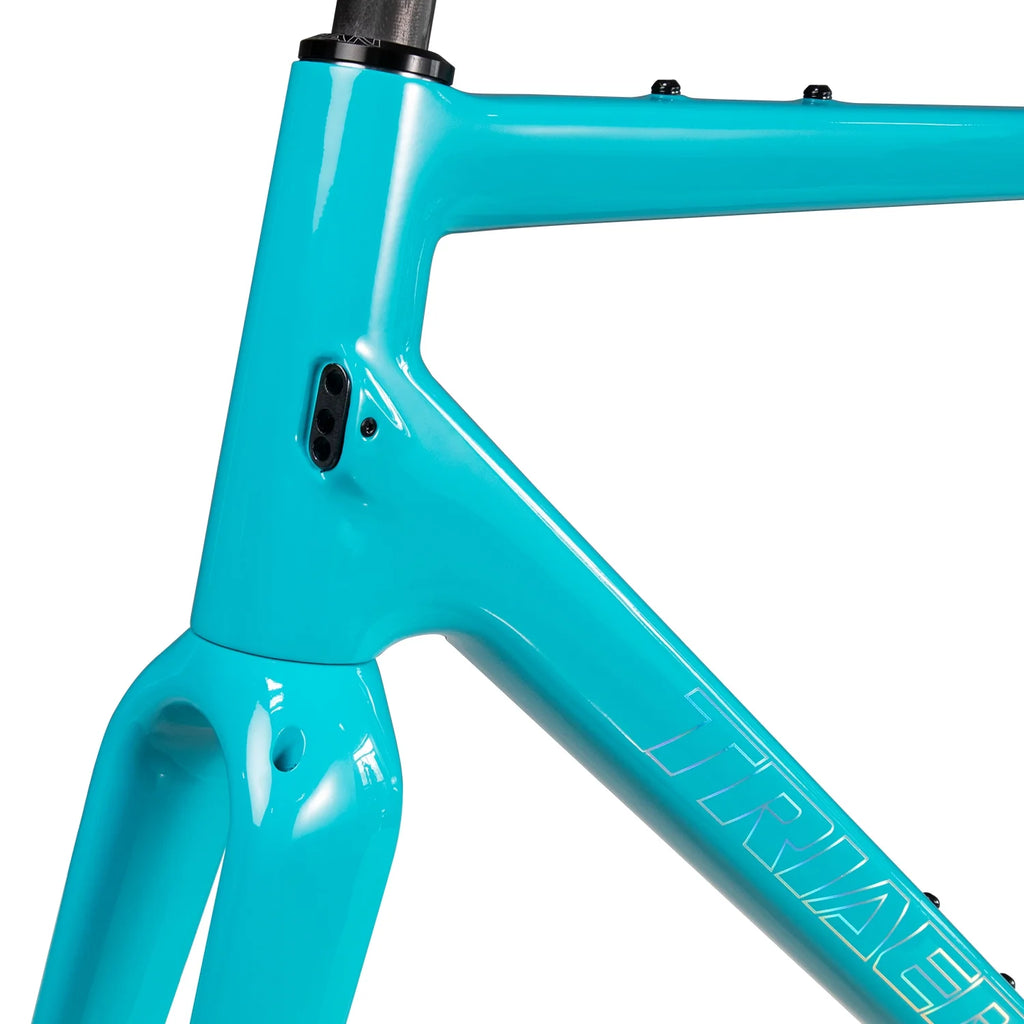 Blue Carbon Gravel Bike Frameset Q83501