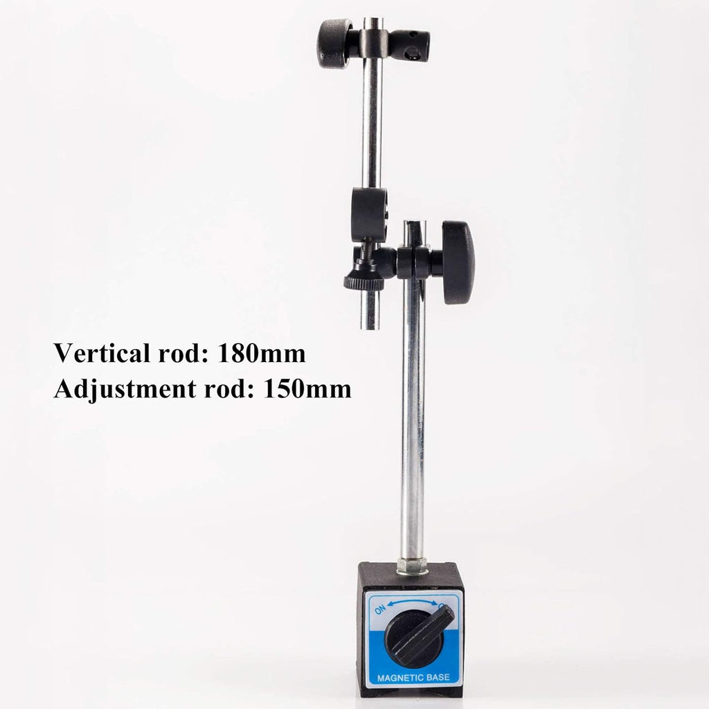 0.01mm Dial Indicator Gauge with Magnetic Base, Pack of 2 V690