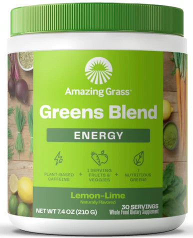 Greens Blend Energy Lemon-Lime 7.4oz M577