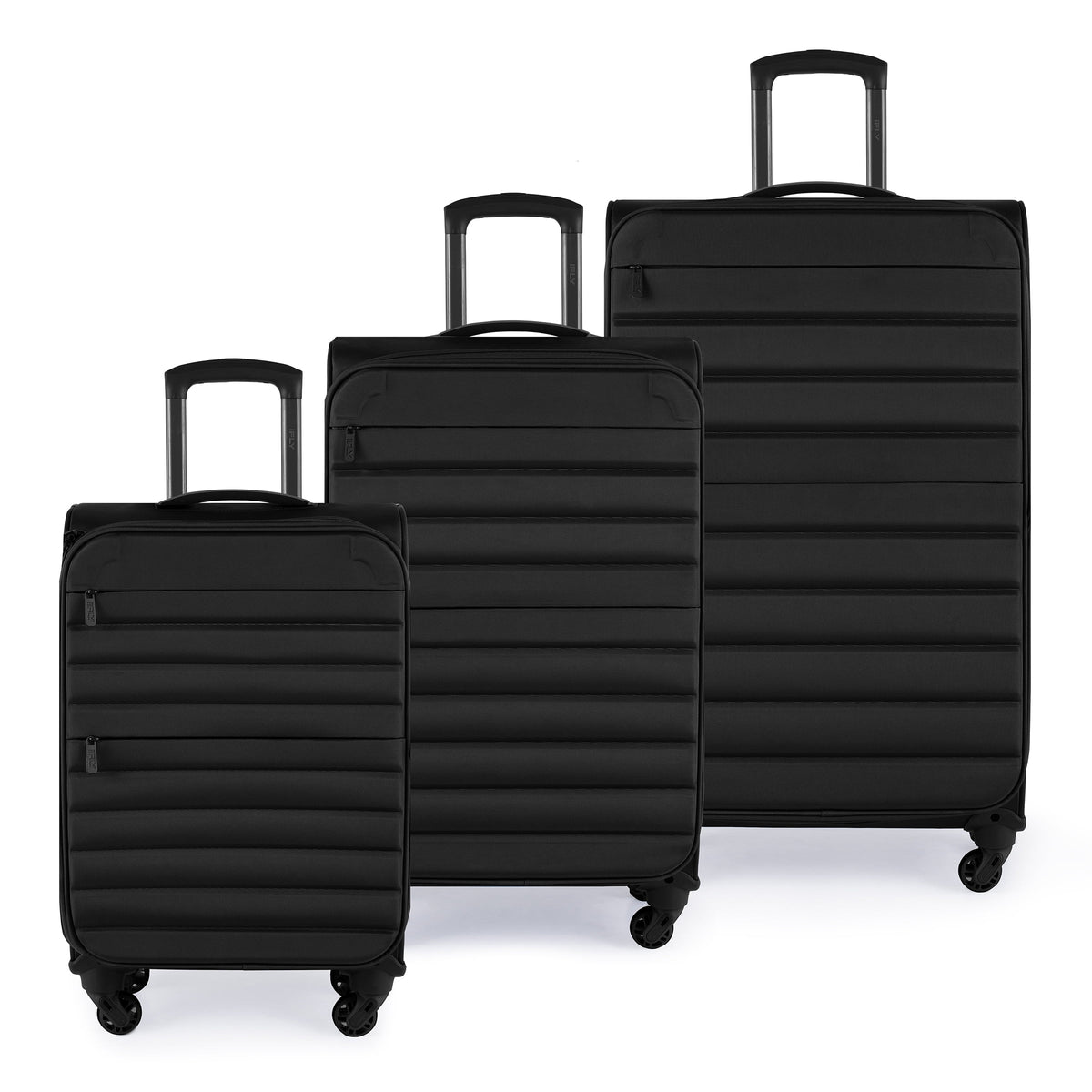 3-Piece Softside Luggage Set, Black G22821