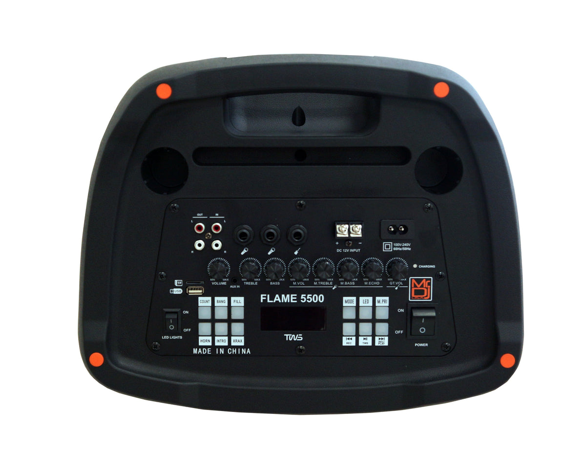 Portable Dual 12 3-Way Powered PA Loudspeaker P18189