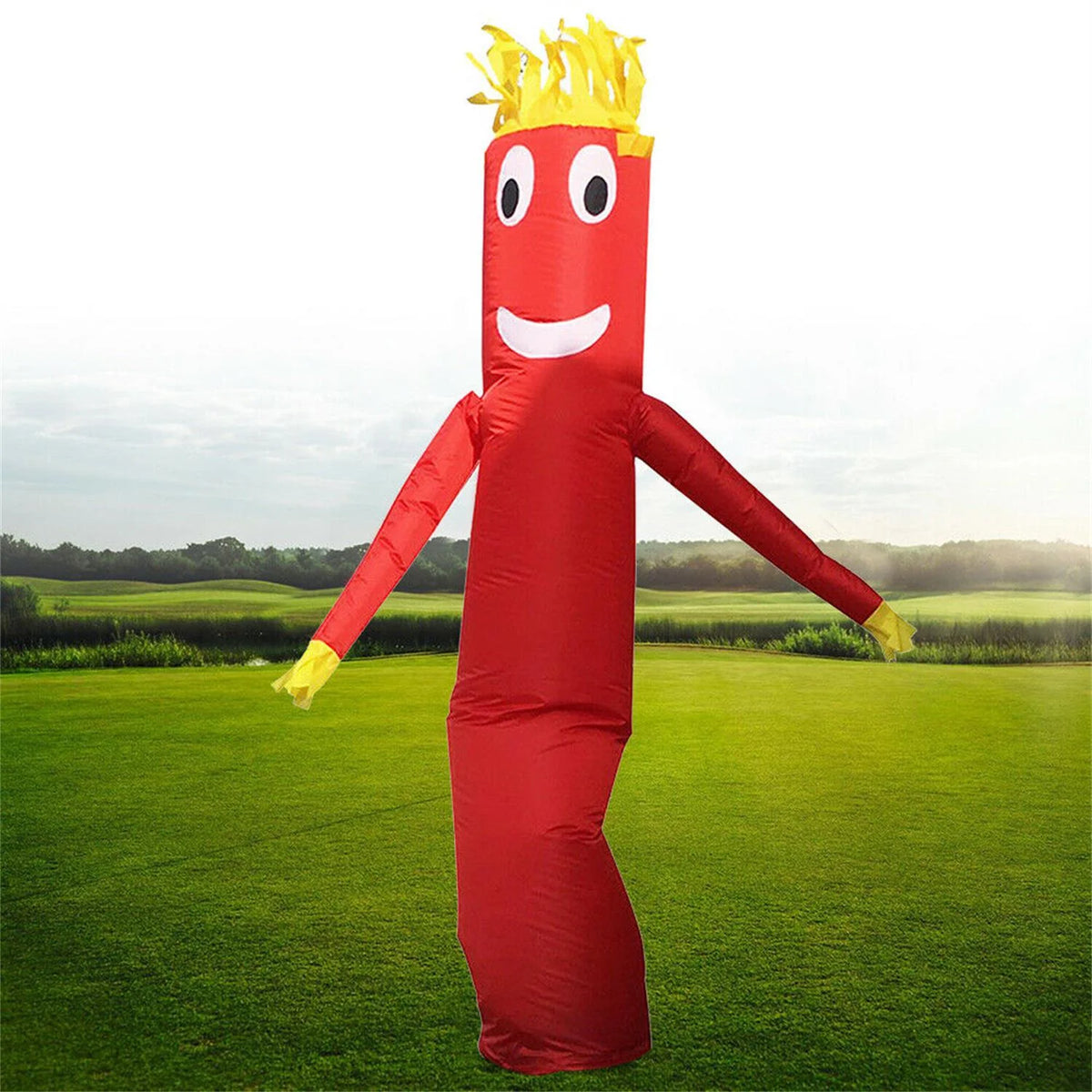 10ft Inflatable Tube Man Set Red Air Wavy Dancer Doll C70567