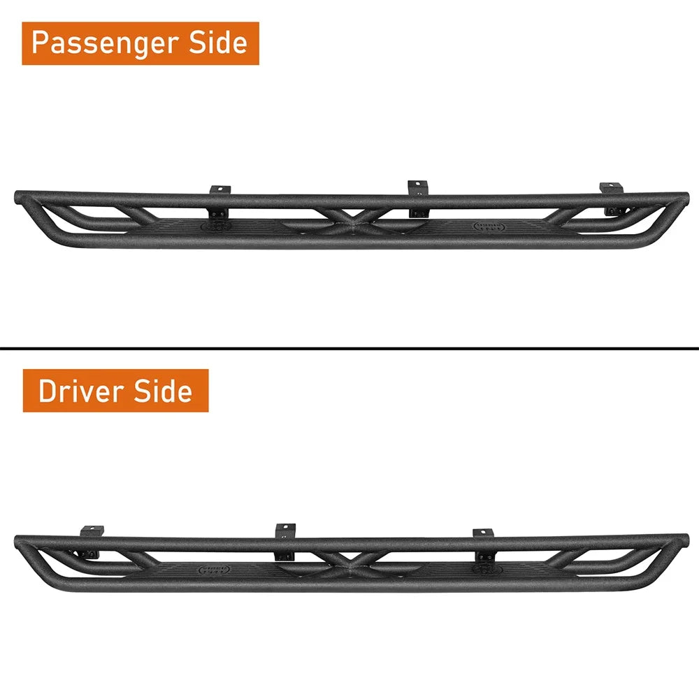 Pair Side Steps Running Board Nerf Bar Black D765764