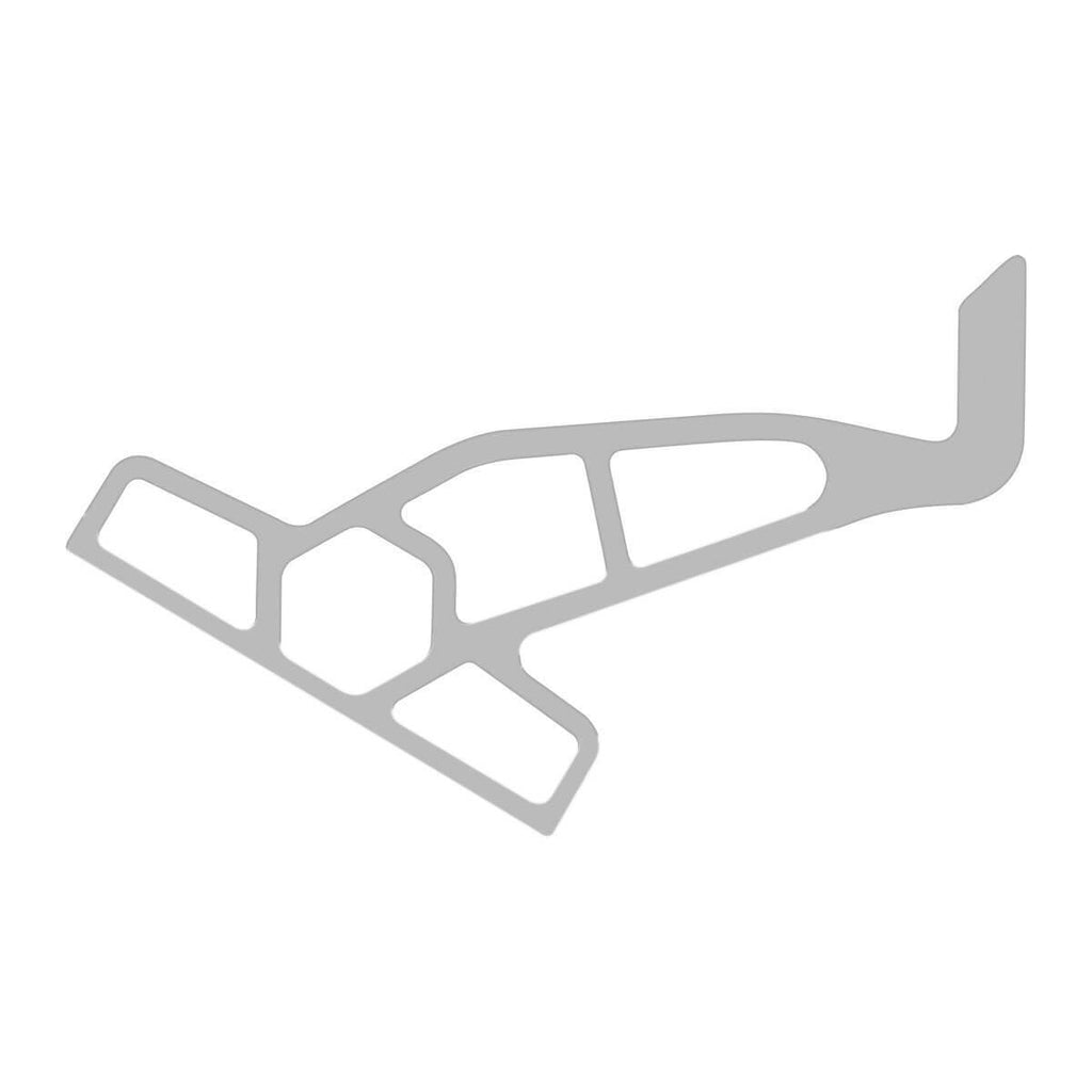 White 6 in. Jack Plate Bracket X507