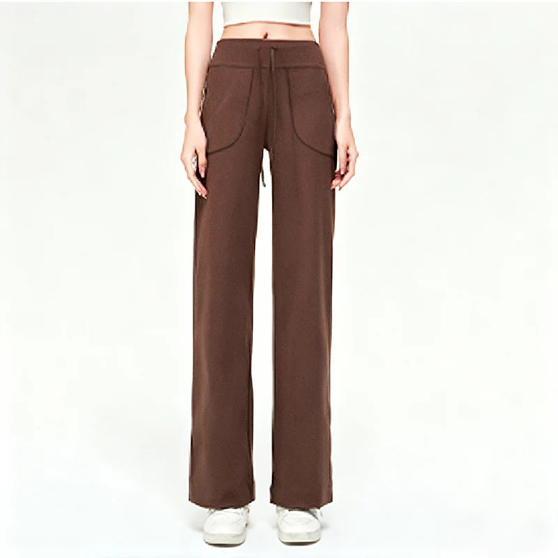 Business Casual High-Waist Wide Leg Pants G84605