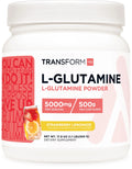 L-Glutamine Powder 500g Strawberry Lemonade Gluten Free Non-GMO G4011
