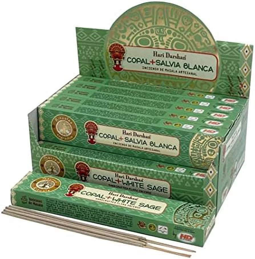Handcrafted Incense Sticks 180 Sticks Copal White Sage U658037