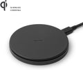 Black Leather Wireless Charger S86764