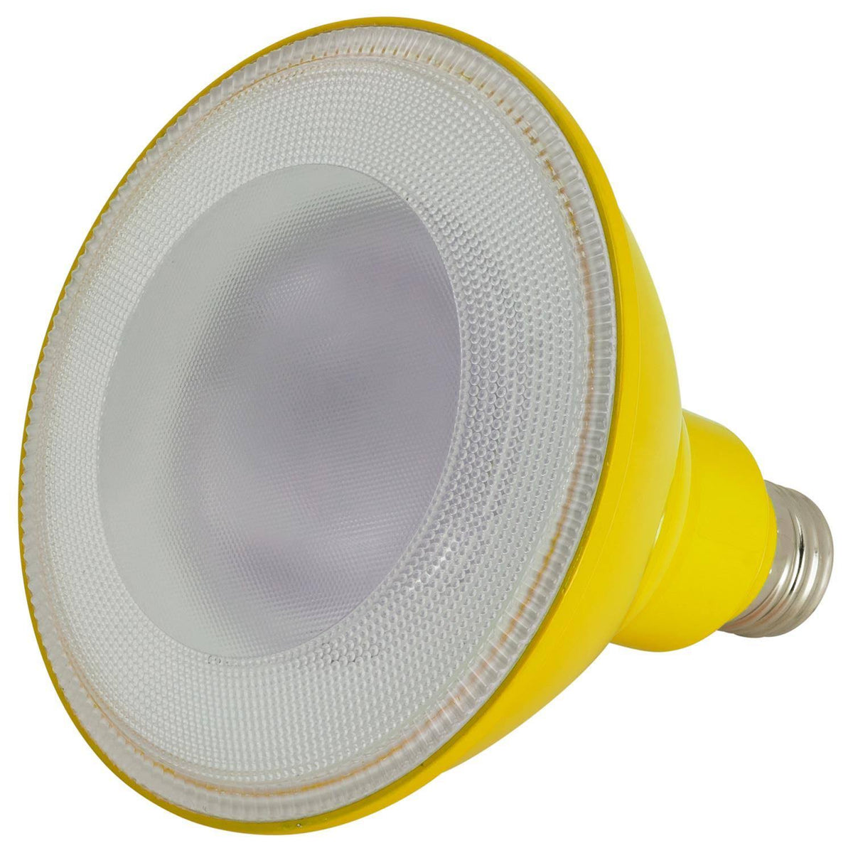 Yellow PAR38 LED Floodlight Bulb, 8W, E26 Base, Wet Location L9550