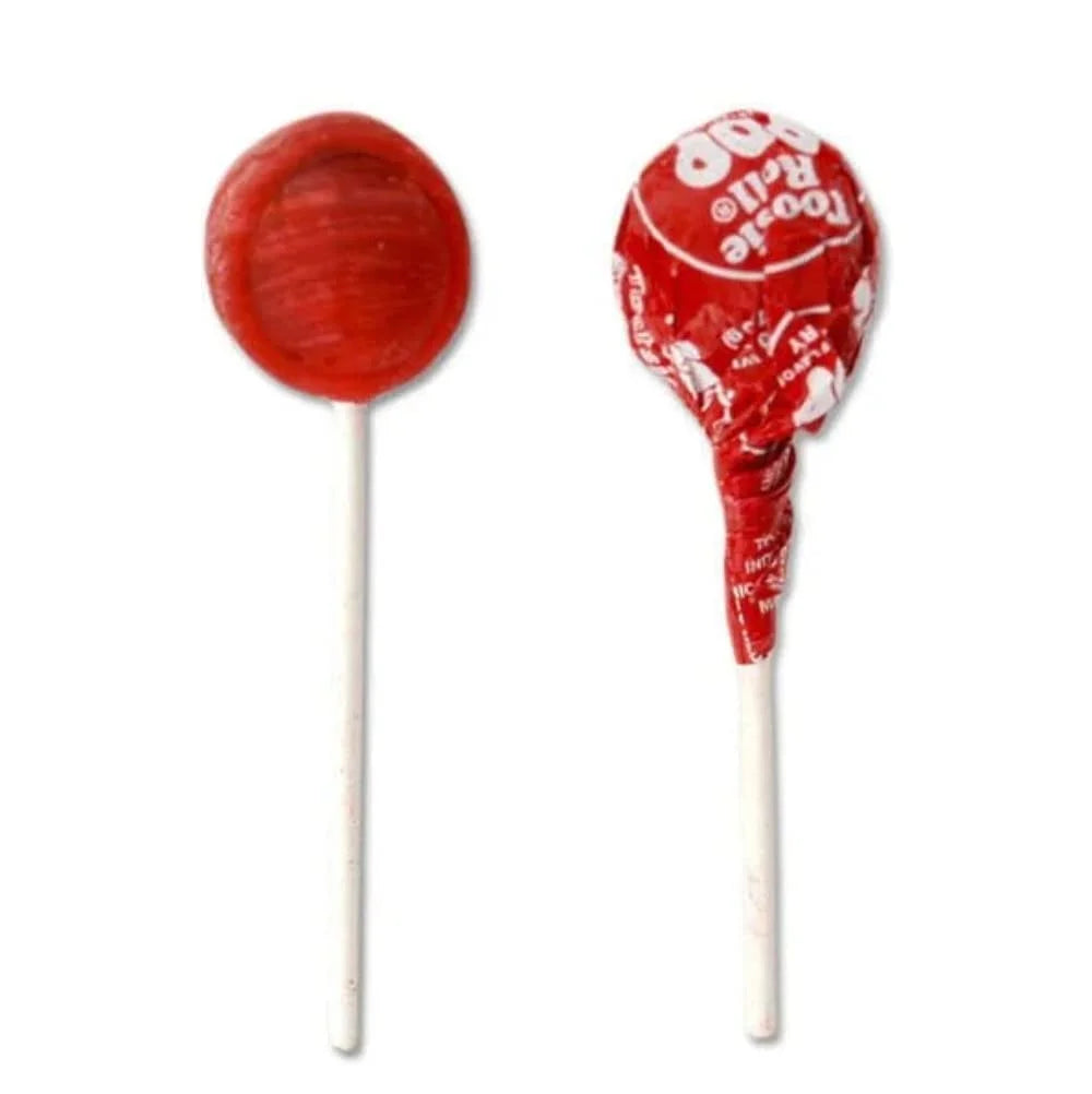 Cherry Tootsie Pops - 2 LB Bulk Bag W64287
