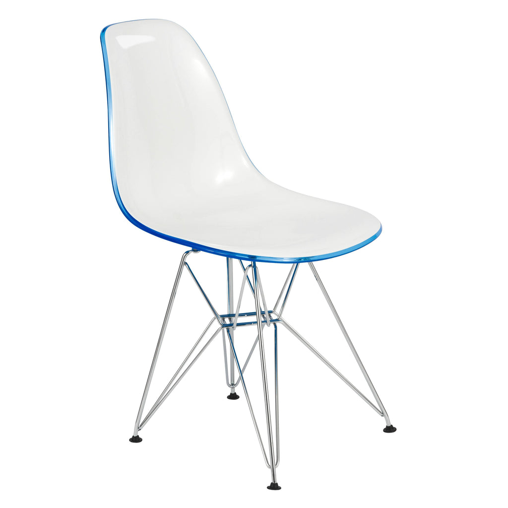 White Blue Dining Chair G736999