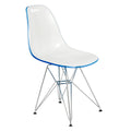 White Blue Dining Chair G736999