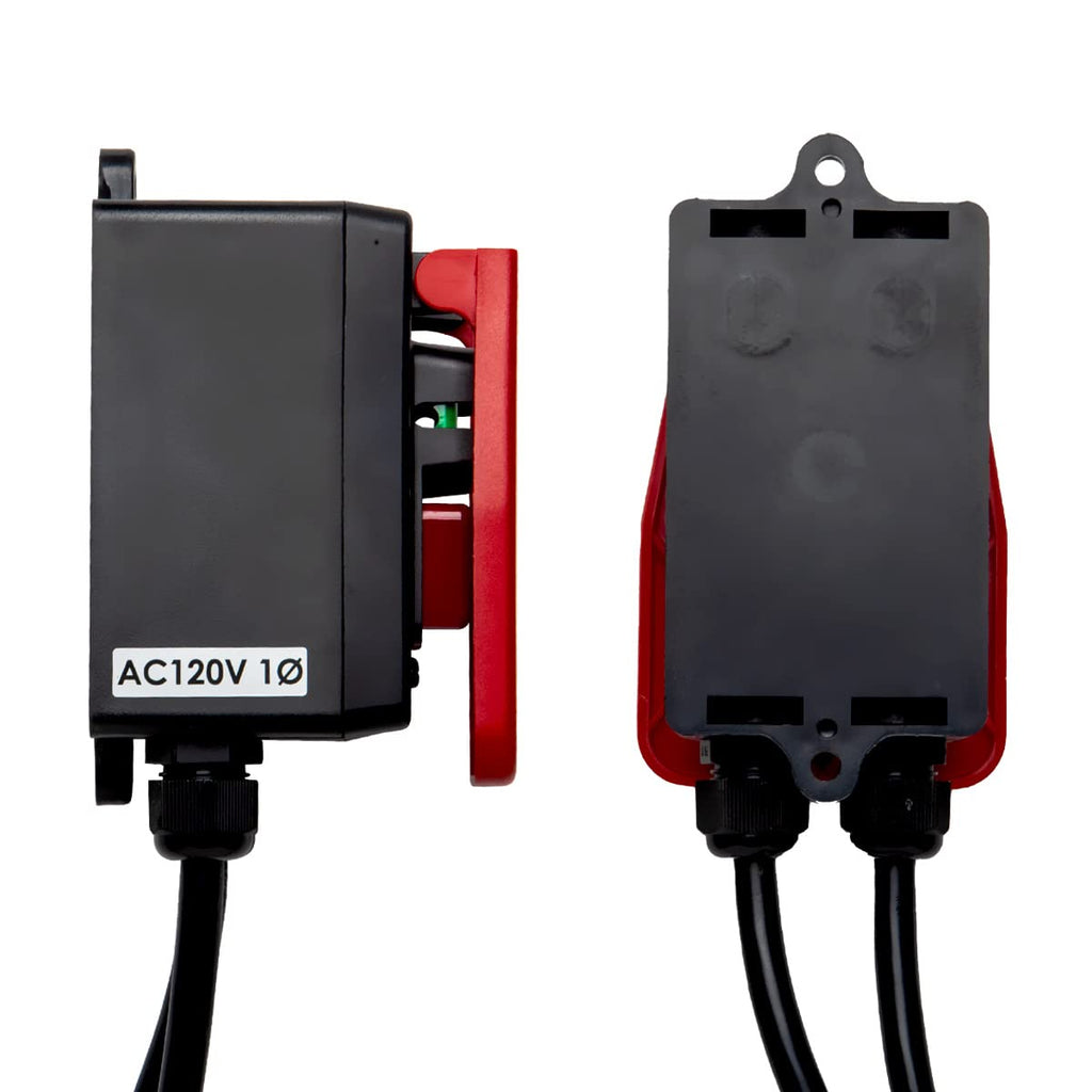 120V Safety Power Tool Paddle Switch with Heavy Duty Cords H864845