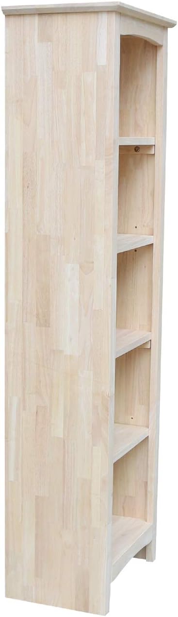 Unfinished Shaker Bookcase F4075