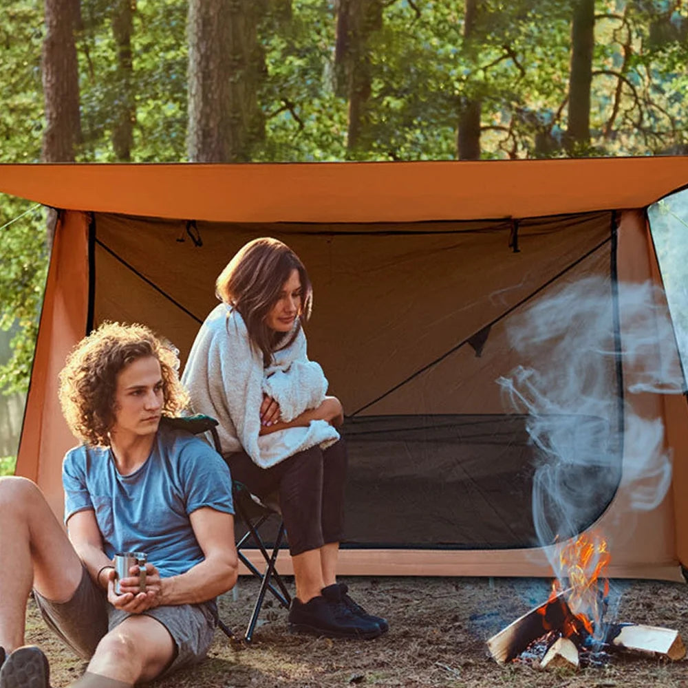 2-Person Dual-Layer Windproof Rainproof Tent E30377