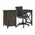 Computer Desk with Storage and Office Chair D9481
