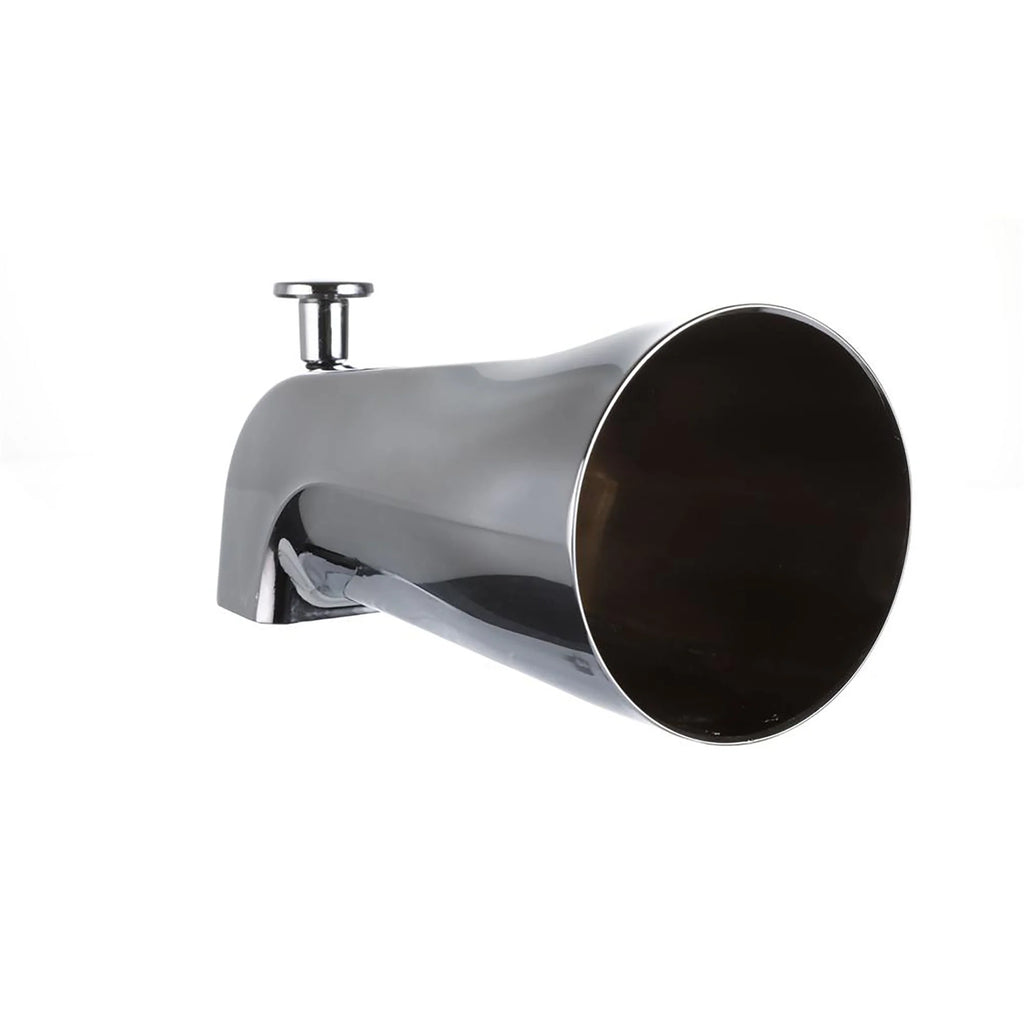 Chrome Tub Spout with Front Pull-up Diverter G82656