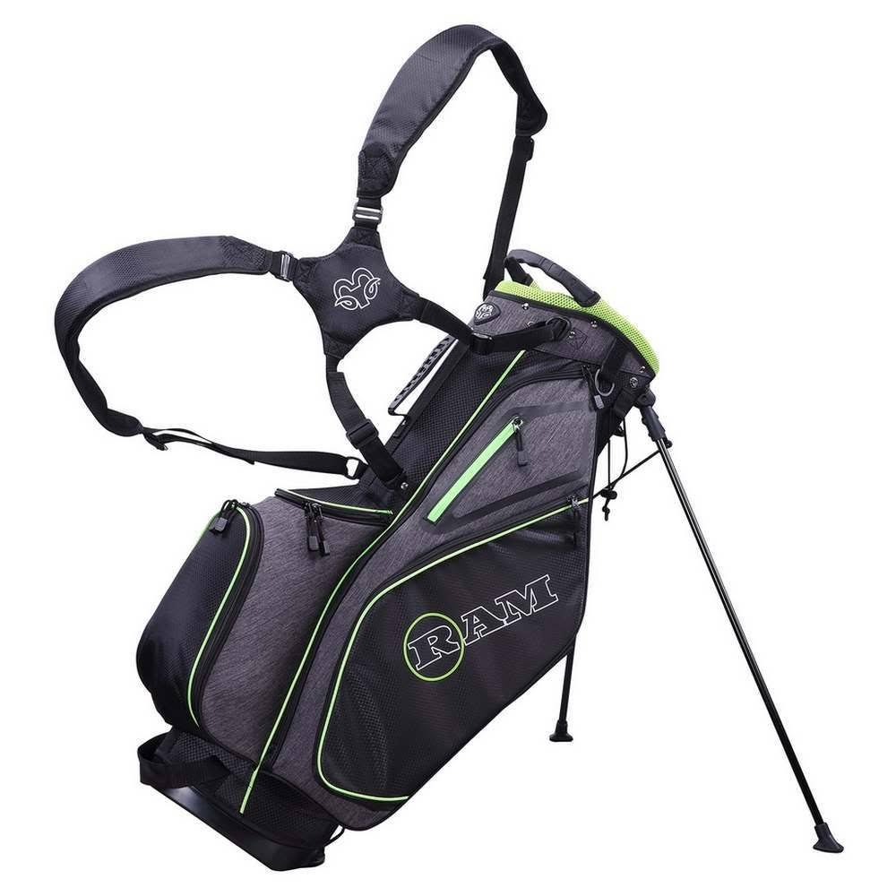 Black/Neon Stand/Carry Golf Bag S18976