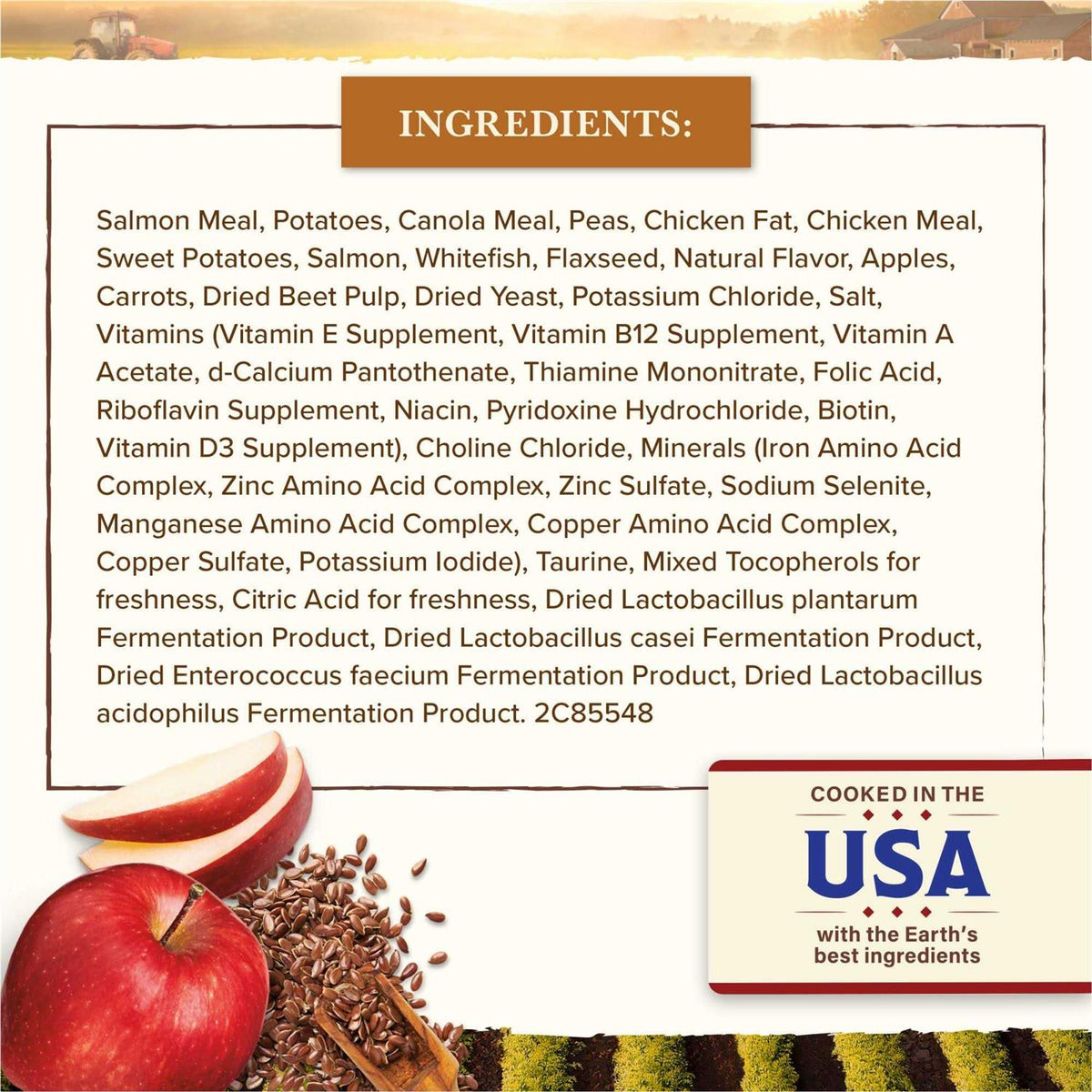 Grain Free Dry Dog Food Salmon & Whitefish Recipe U8943
