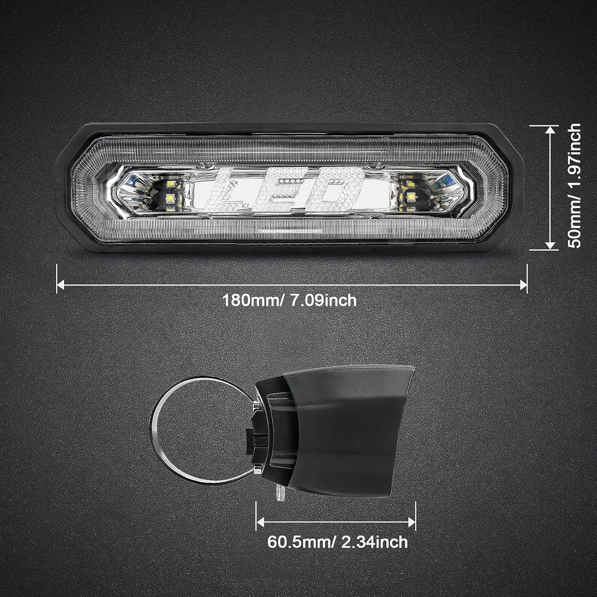 UTV Chase Bar with 5 Modes, Pack of 2 V6275