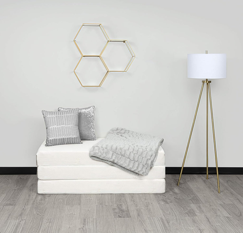 Twin Tri Folding Mattress with Washable Cover V27143