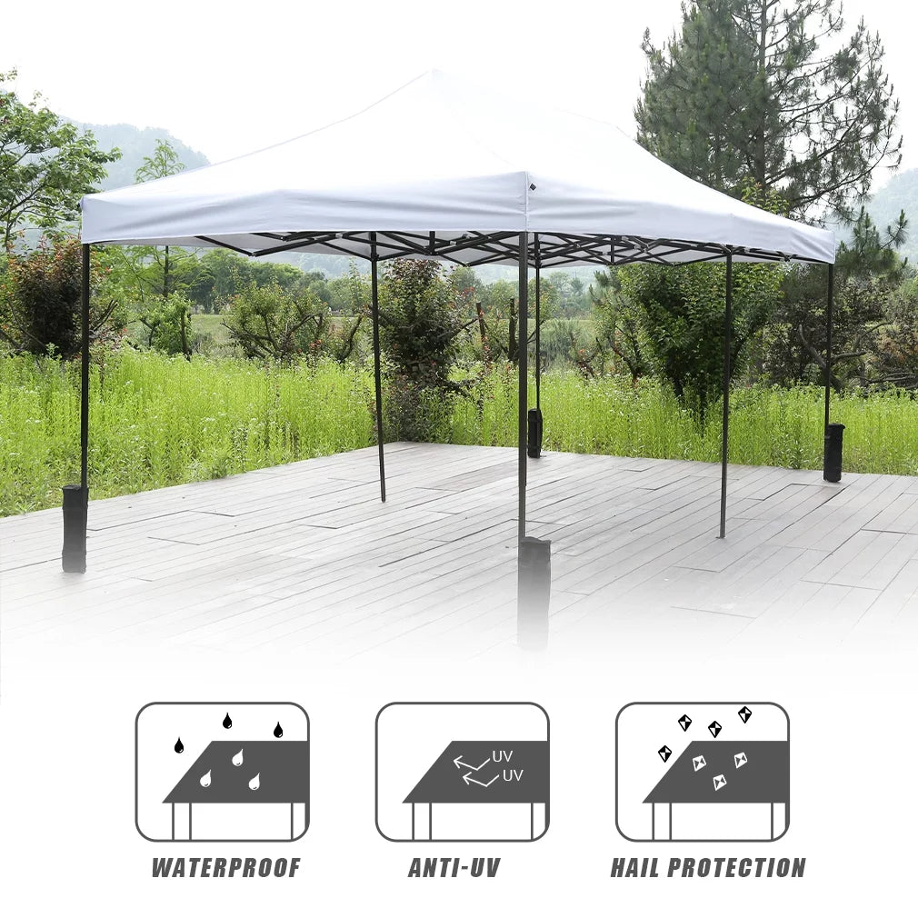 10x20 Pop Up Canopy Tent with Backpack Bag G5644